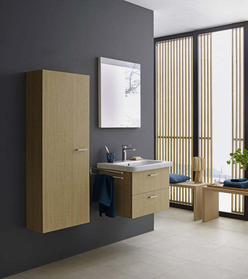 Duravit A11020 A.1 Einhebel-Waschtischmischer, Chrom mit Zugstangen-Ablaufgarnitur