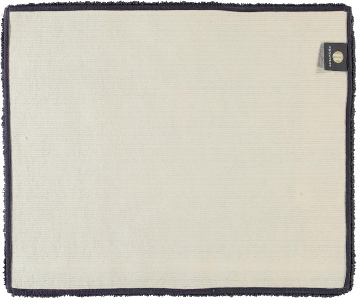 Rhomtuft Badteppiche Square Zinn - 02 50x60 cm, 50x60 cm
