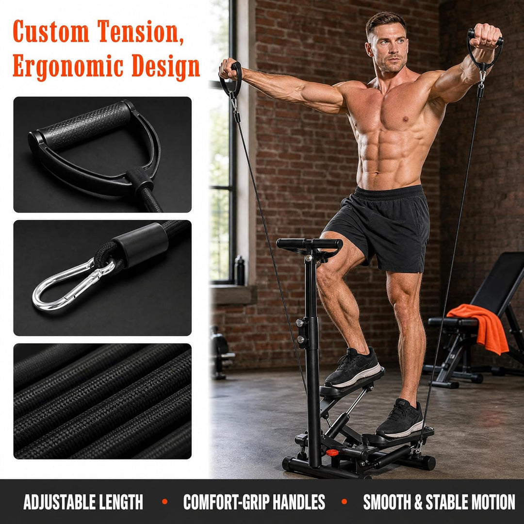 BESPORTBLE 1 Paar Stepper Widerstandsbänder Stepping Machine Assistance Bands Pull Up Fitness Übungs