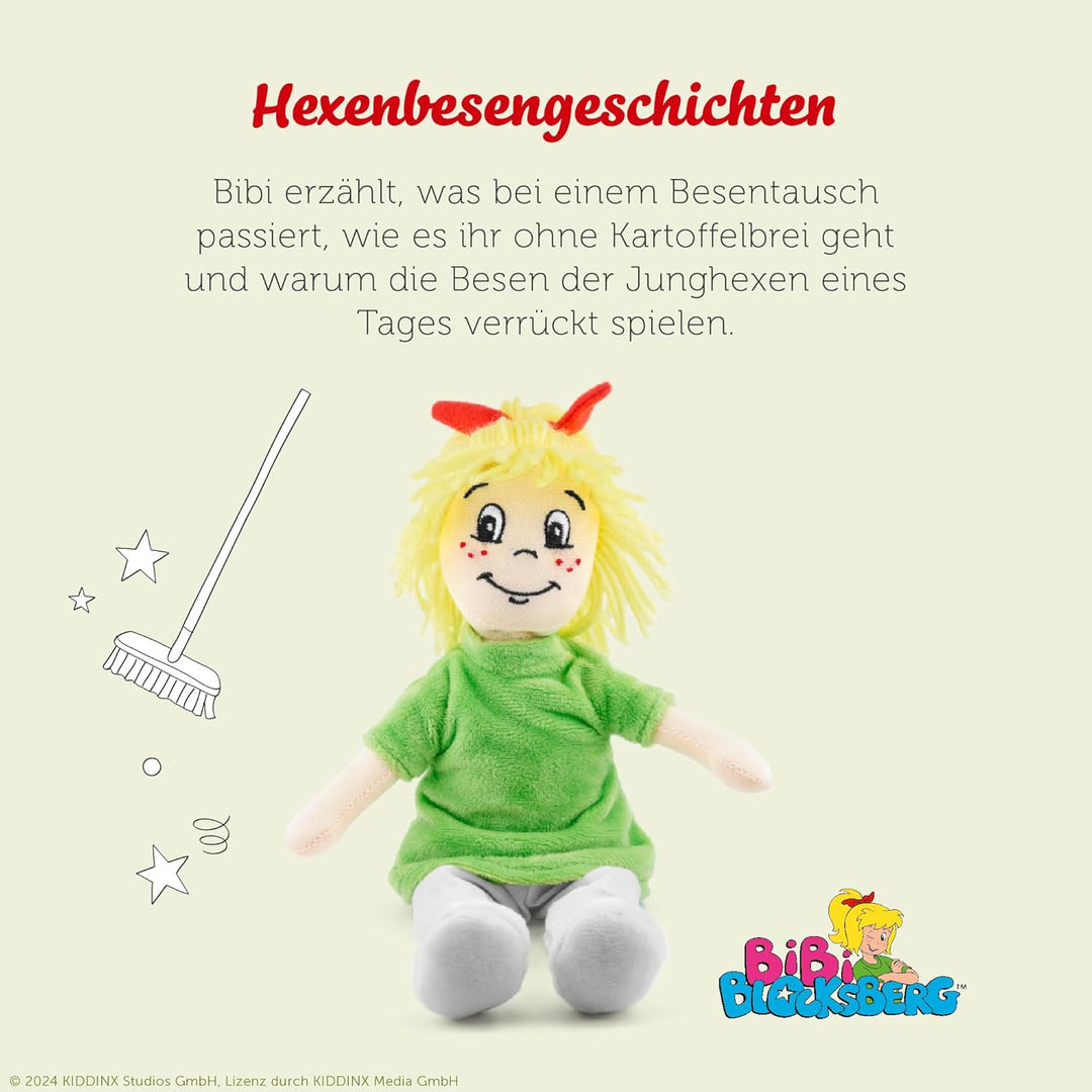 tonies Hörfiguren Plüsch für Toniebox, Bibi Blocksberg erzählt – Hexengeschichten, Hörspiel für Kind