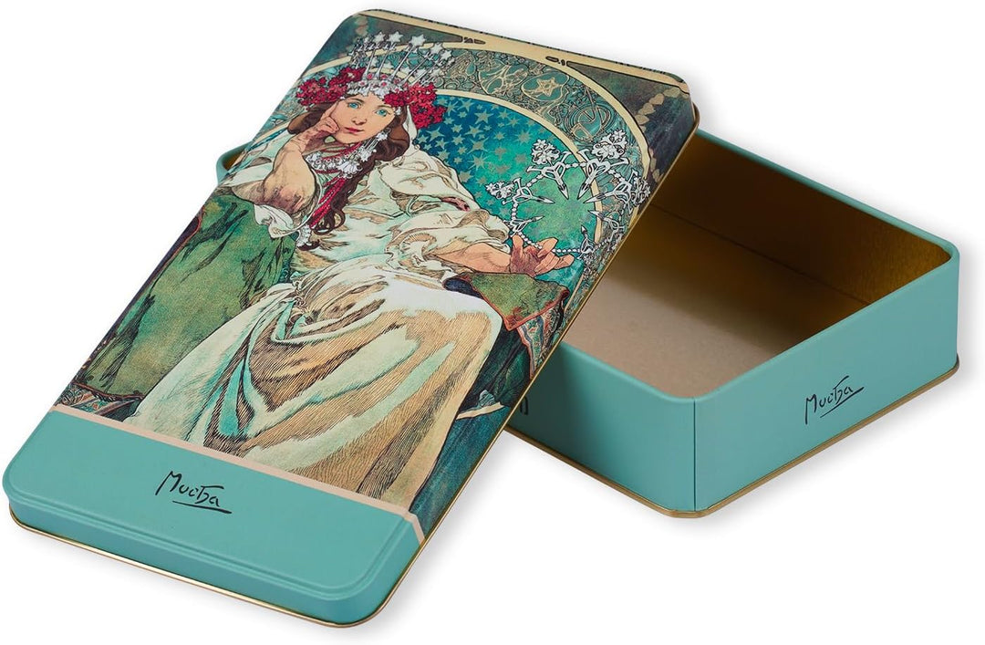 NOTIQUE Blechdose Metalldose mit Deckel, Nostalgic Art Dose Box, Keksdose, Vorratsdose für Kleinigke