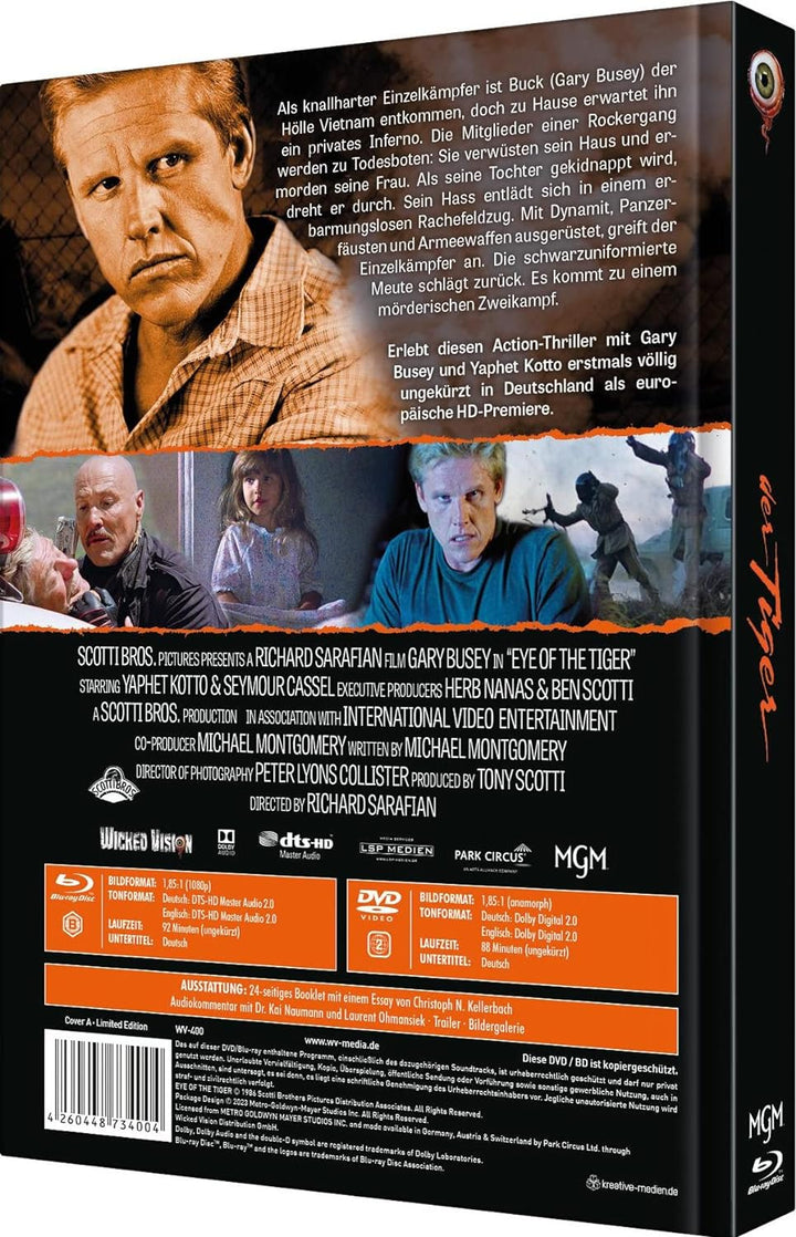 Eye of the Tiger - Mediabook - Cover A Limited Collector‘s Edition Nr. 66 - Limitiert auf 333 Stück,