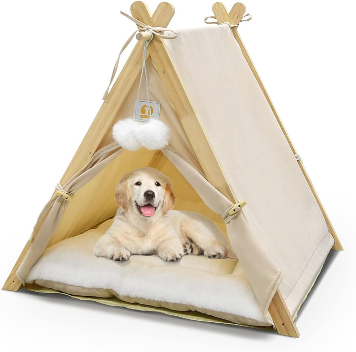 Haustier-Tipi, Hundezelt, Katzen- und Hunde-Tipi-Bett, Haus, Haustier-Zelt für den Innenbereich, Hau