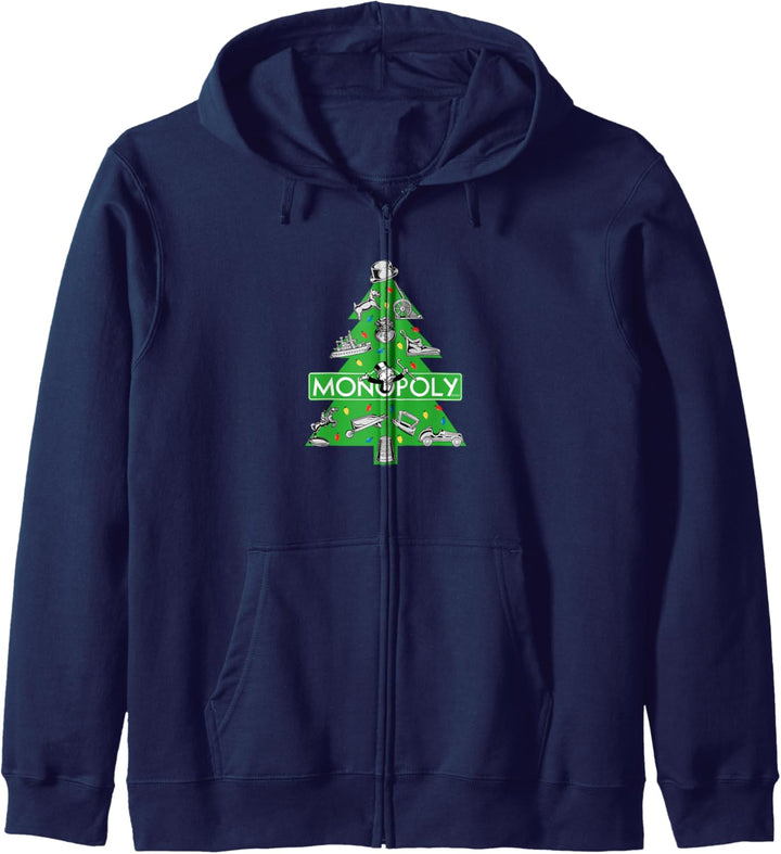 Monopoly Christmas Tree Kapuzenjacke