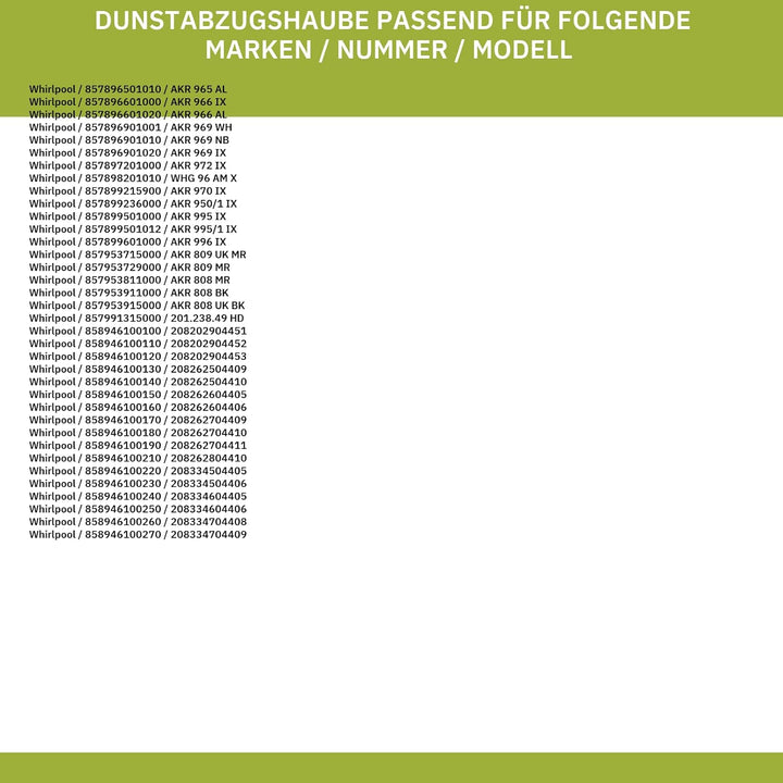 eVendix Anschlussstück kompatibel mit WHIRLPOOL 480122100655 150er T-Stück für Dunstabzugshaube aus
