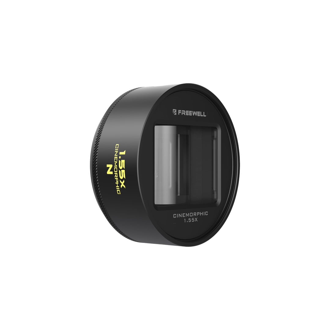 Freewell 1,55 x neutrales anamorphes Linse, kompatibel mit 17 mm Mount iPhone & Samsung – Cinematic