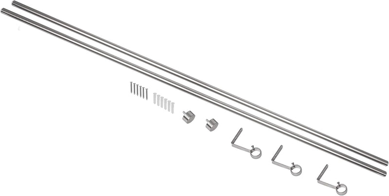 Umbra 244993-411 Window Cappa Gardinenstange, Gardinenschiene, Vorhangstange, Vorhangschiene, metall