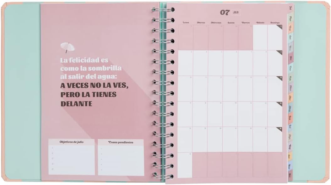 Mr. Wonderful, Office 2023-2024 Wochenplaner 18 Monate, hier gibt es viel zu geniessen
