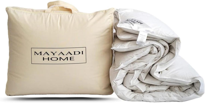 Mayaadi-Home MA20 Daunendecke Leichte 600 Gr. Daunen 135x200cm Bettdecke Decke Steppbett Steppdecke