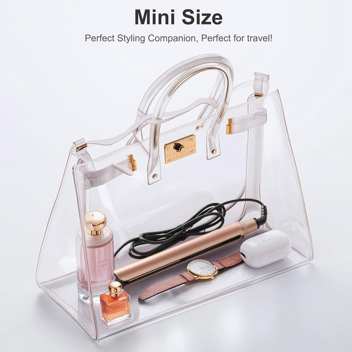 Glätteisen Haarglätter Ceramic Straight für glatte & glänzende Haare, 2 in 1 Glätteisen Locken und G