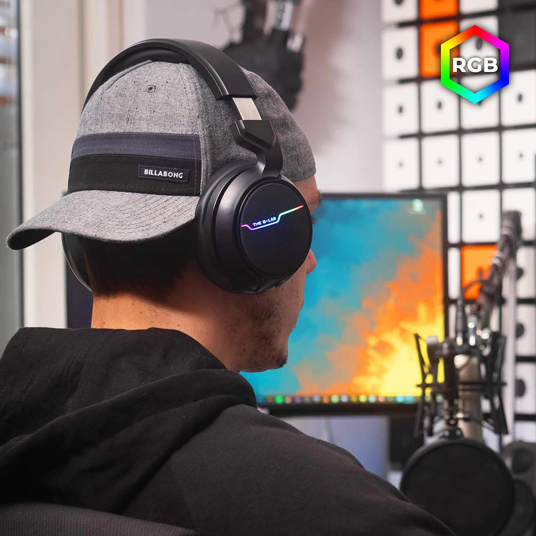 The G-LAB Korp Thallium Gaming-Kopfhörer, USB, 7.1, Digital Surround - Headset für Gamer, Audio - Mi