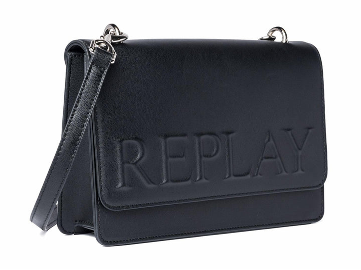 Replay Damen Umhängetasche Klein Black 098, Black 098