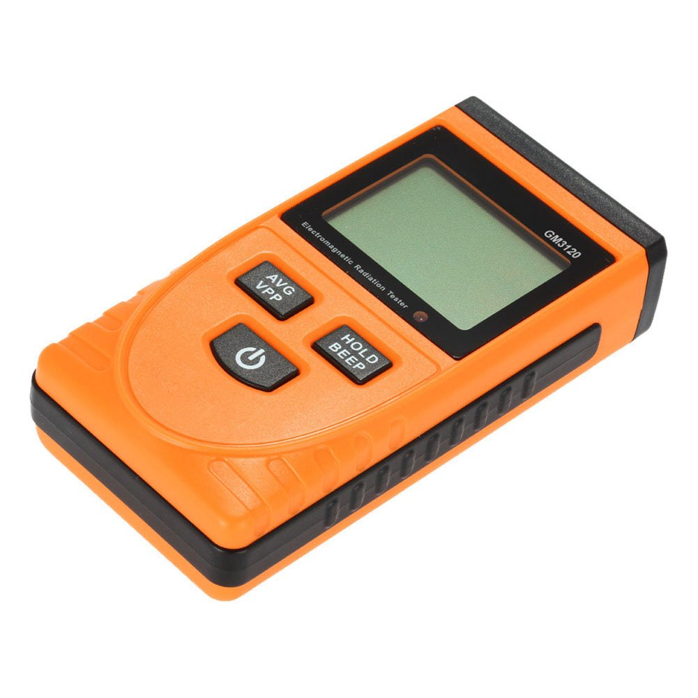 RGBS EMF-Messgerät, elektromagnetischer Feld-Strahlungsmelder, Handgerät, klein, digital, LCD-EMF-De