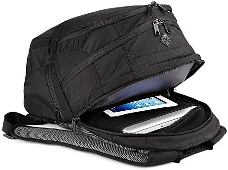 Quadra QD905 Vessel Laptop-Rucksack, kompakt, Schwarz