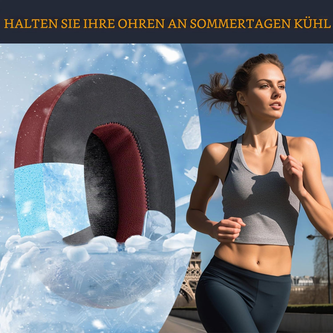 SOULWIT Kühlgel Ersatz Ersatzpolster Polster Ohrpolster für Skullcandy Hesh 3/ANC/Evo &amp; Crusher Wire