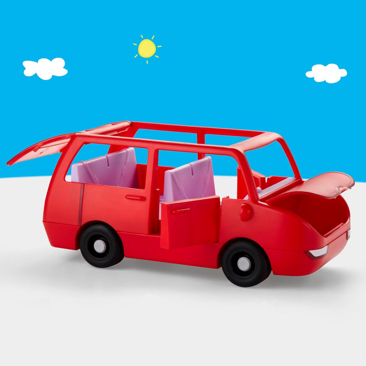 Peppa Pig Peppas grosses Familienauto Spielset, Rot, Großes Familienauto