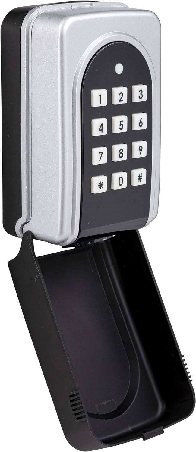 ONVAYA® Elektronischer Schlüsselkasten | Schlüsseltresor mit individuell einstellbarem Zahlencode |