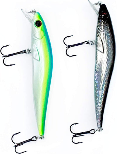 Zanderfang Zander Wobbler Set – Kunstköder TAUMLER flachlaufend – Angelköder 11cm in 14,5g – Zanderw