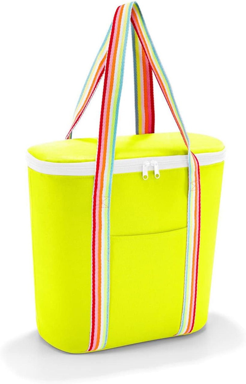 reisenthel thermoshopper pop Lemon – Kühltasche für den Einkauf oder das Picknick mit 2 Trageriemen