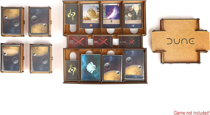 docsmagic.de Organizer Insert for Dune: Imperium Box - Einsatz, Dune: Imperium
