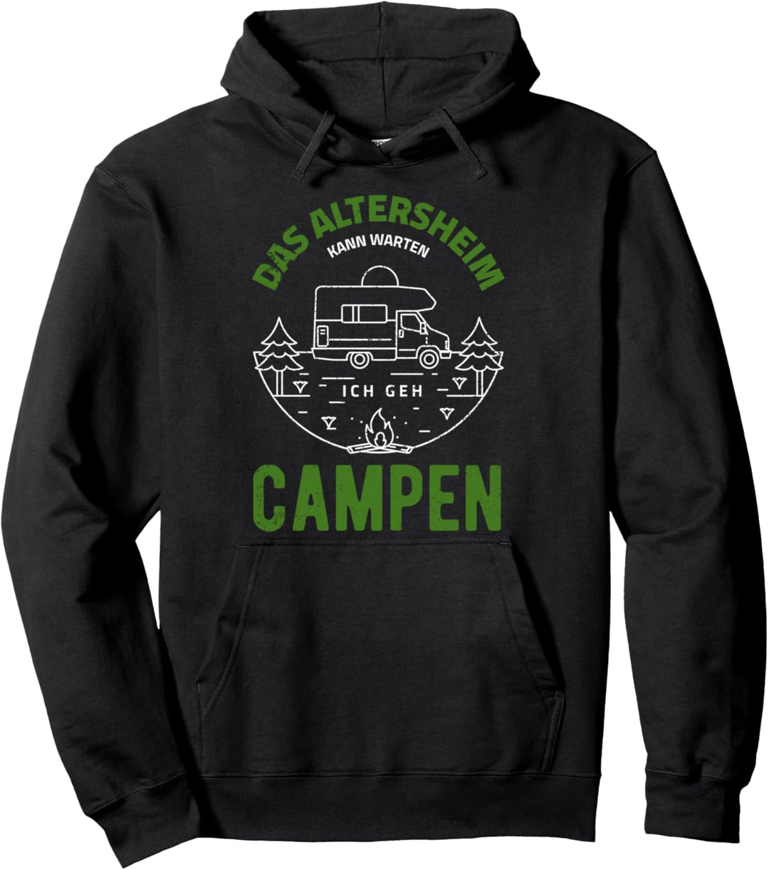 Wohnmobil Camper Camping Caravan Lustiges Rentner Geschenk Pullover Hoodie