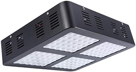 Growzelt Komplettset 80 x 80 x 180 cm Vollspektrum Grow LED (600 Watt LED), 600 Watt LED