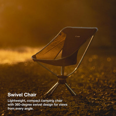 Helinox Swivel Chair | Der technisch möglicherweise fortschrittlichste Stuhl bietet zusätzlich zum l