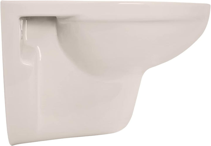 Calmwaters® Hänge WC spülrandlos in Pergamon, Wand-WC mit Abgang waagerecht, Tiefspül WC ohne Spülra