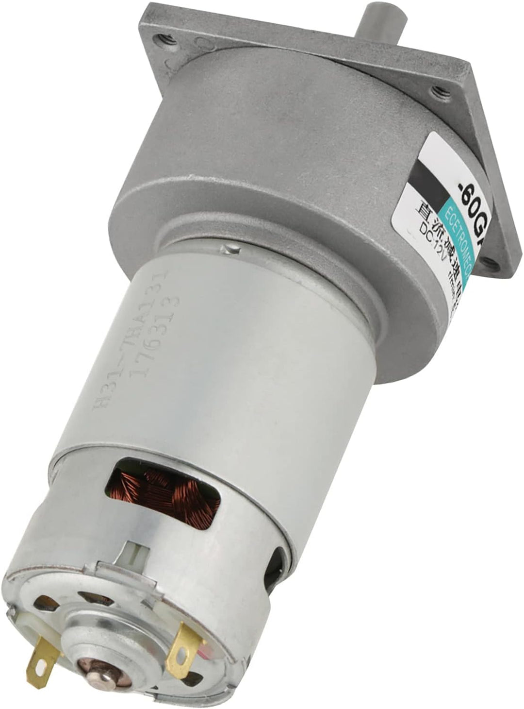 DC12V / 24V 35W Mini-DC-Getriebemotor Metall Geschwindigkeit einstellbar grossen Drehmoment Motor CW