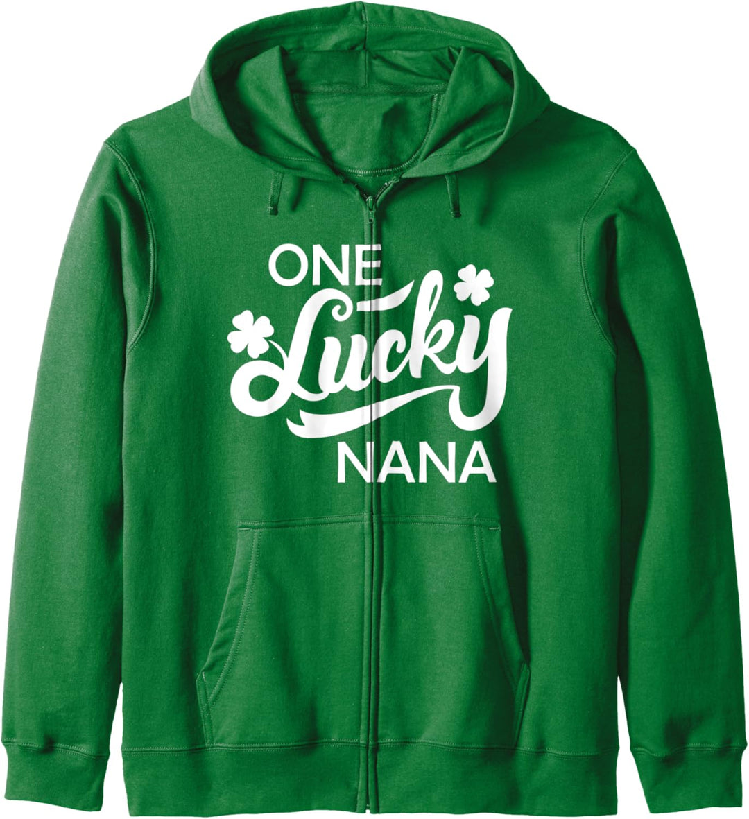 St. Patricks Day ein glückliches Nana Shamrock irisches Gesc Kapuzenjacke