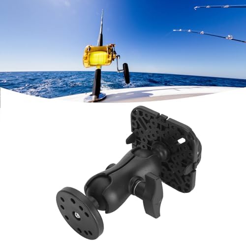 Fischfinder-Montagebasis, Universelle 360°-Drehung, Kugelmontage, Fischfinder-Halterung, Runde Basis