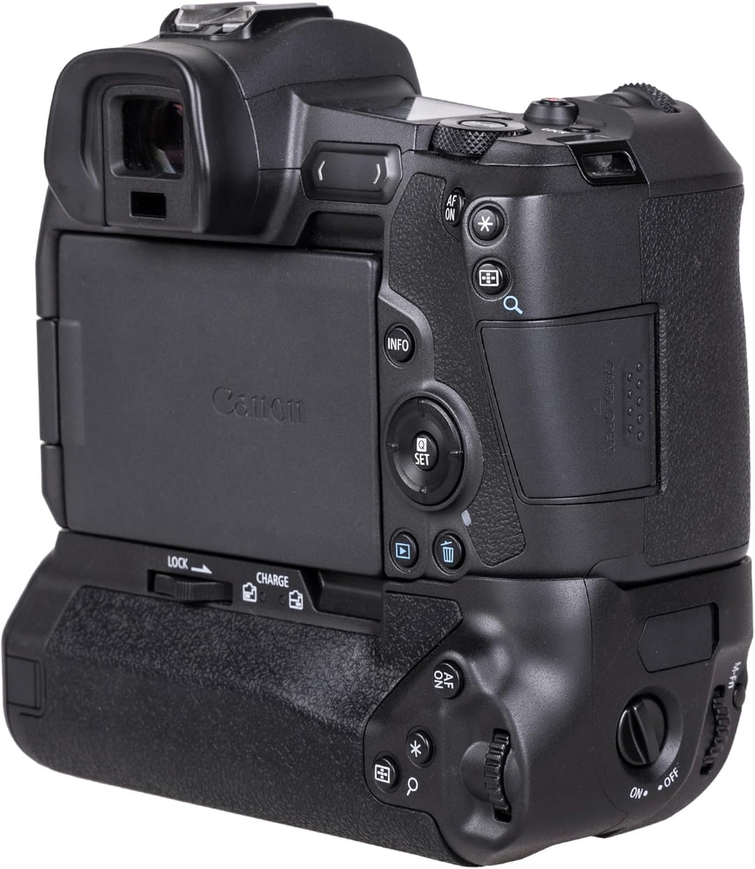 ayex Batteriegriff Kompatibel mit Canon EOS-R & EOS Ra + 2 x LP-E6N Akkus kompakter bequemer Handgri