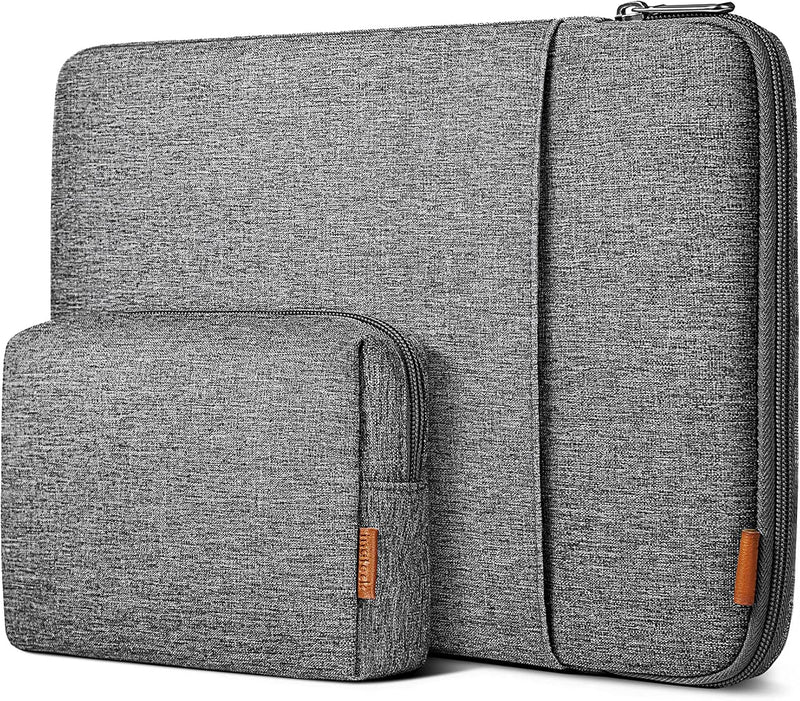 Inateck 360° Rundumschutz Laptoptasche Tasche Hülle Sleeve Kompatibel mit 13 Zoll MacBook Air M3/M2/