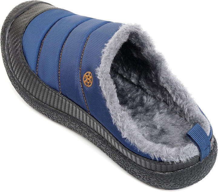 Gaatpot Herren Damen Winter Hausschuhe Plüsch Warm Gefütterte Wasser-Widerstand Slippers Freizeit Ha