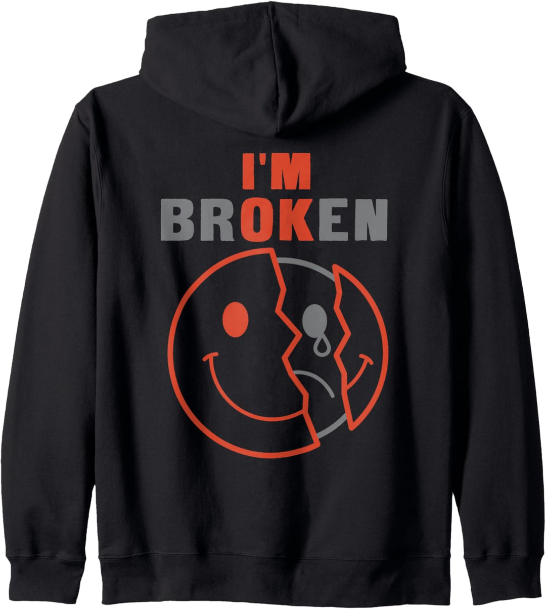 I'm Broken I'm OK - Mourning Keepsake Disease - I'm Broken Kapuzenjacke