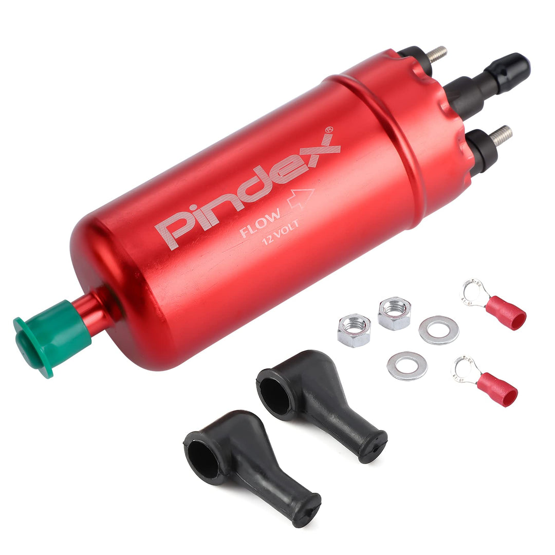 Pindex Elektrische Hochdruck-Kraftstoffpumpe 12V,Inline-Kraftstoffpumpe,Benzinpumpe für Benzin, Dies
