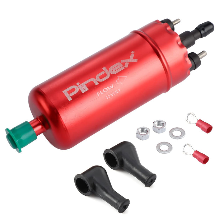 Pindex Elektrische Hochdruck-Kraftstoffpumpe 12V,Inline-Kraftstoffpumpe,Benzinpumpe für Benzin, Dies