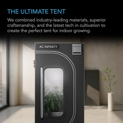 AC Infinity CLOUDLAB 844 Advance Grow Zelt, 121,9 x 121,9 x 203,2 cm, dickste 2,5 cm Stangen, höchst