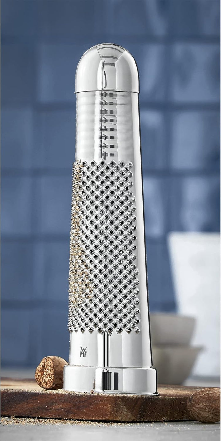 WMF Muskatreibe 16,5 cm, Muskatnuss Reibe, Cromargan Edelstahl rostfrei, spülmaschinengeeignet