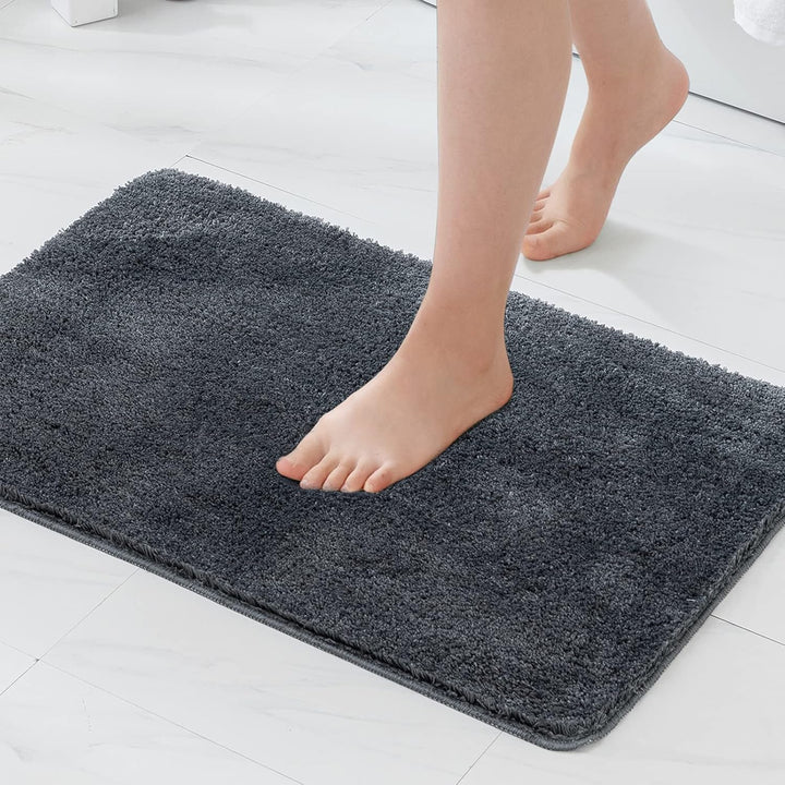 MIULEE Badezimmerteppich Teppich Badematte rutschfest Waschbar Badteppich Bettvorleger Badvorleger S