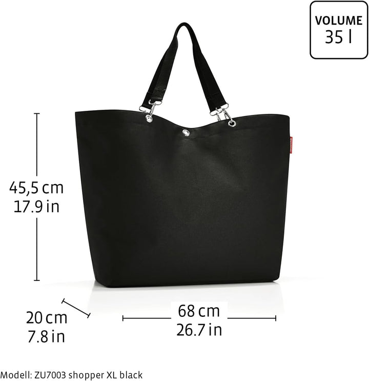 reisenthel shopper XL – Geräumige Shopping Bag und edle Handtasche in einem – Aus wasserabweisendem
