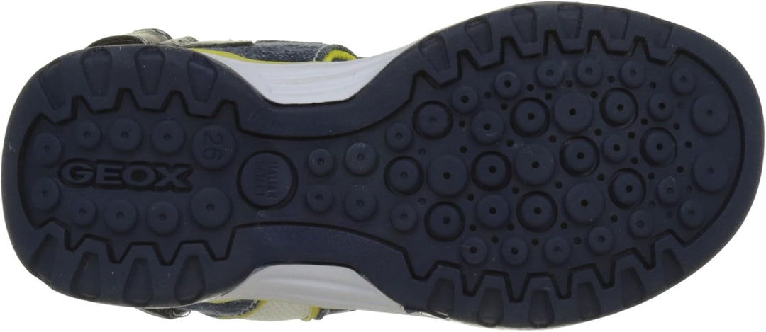 Geox Jungen J Borealis Boy D Sandalen 33 EU Blau Navy Limec0749, 33 EU Blau Navy Limec0749