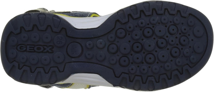 Geox Jungen J Borealis Boy D Sandalen 33 EU Blau Navy Limec0749, 33 EU Blau Navy Limec0749