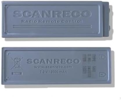 Original Scanreco Akku Code 592-7,2 V 2000 mAh