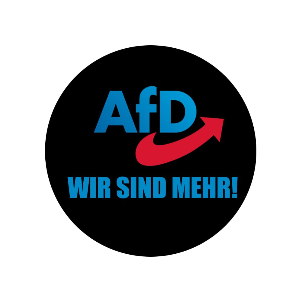 AFD Wir sind mehr Alternative für Deutschland Aufkleber 24 cm, Aufkleber 24 cm