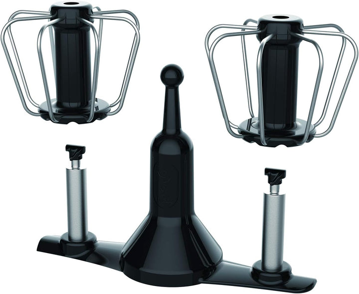 Moulinex XF389010 SEBAX Backset für Küchenmaschine Companion, Edelstahl, 24 Centimeters, Schwarz