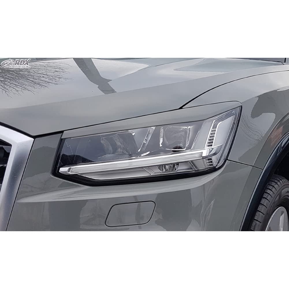 Scheinwerferblenden kompatibel mit Audi Q2 (GA) 2016- (ABS)