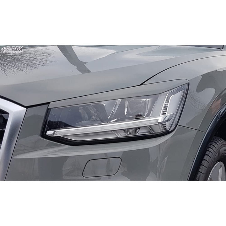 Scheinwerferblenden kompatibel mit Audi Q2 (GA) 2016- (ABS)