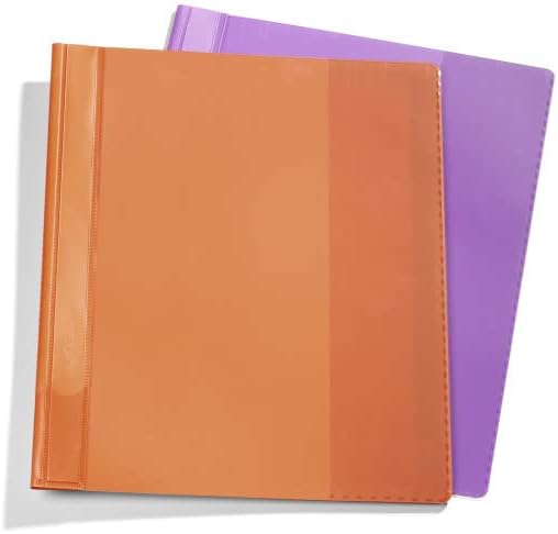 Durable Sichthefter Trend 2013, für Din A4, Überbreite, 25-er Packung, orange, 268109, orange