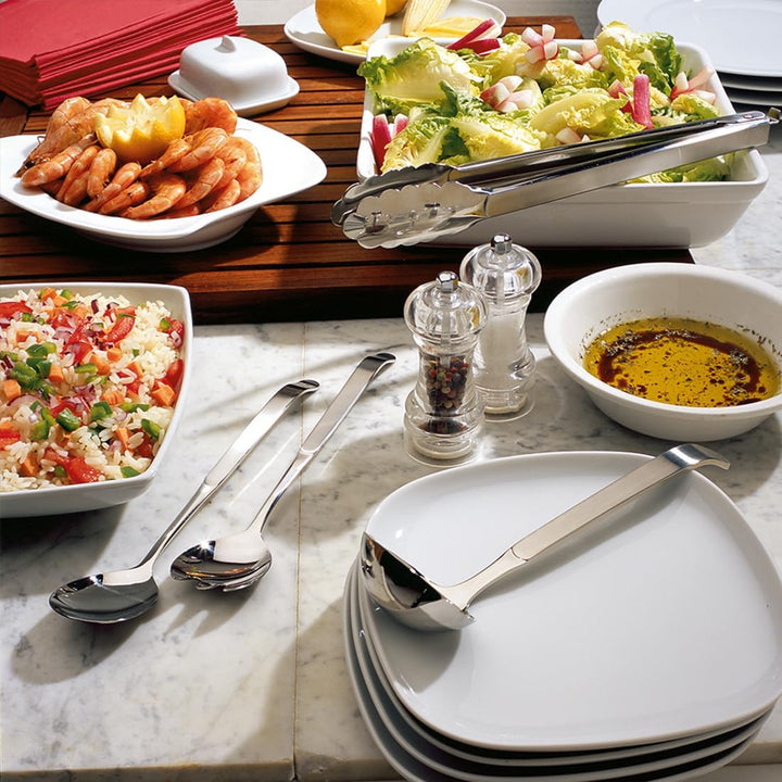 AMEFA BUFFET Servierzange | Zange für Pasta & Salate | Servierbesteck spülmaschinenfest | Edelstahl